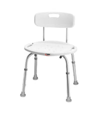 Apex-Carex Healthcare Shower Chair Carex® Fixed Handle Aluminum Frame With Backrest 20-1/2 Inch Seat Width