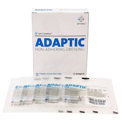 Systagenix Wound Management Impregnated Non-Adherent Dressing Adaptic™ 3 X 3 Inch Cellulose Acetate Mesh Petrolatum Emulsion Sterile
