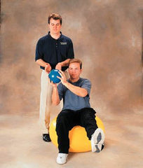 Patterson Medical Supply Inflatable Exercise Ball Rolyan® Red