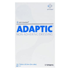 Systagenix Wound Management Impregnated Non-Adherent Dressing Adaptic™ 3 X 8 Inch Cellulose Acetate Mesh Petrolatum Emulsion Sterile