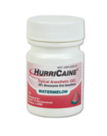 Beutlich Inc Oral Pain Relief HurriCaine® 20% Strength Benzocaine Oral Gel 1 oz.