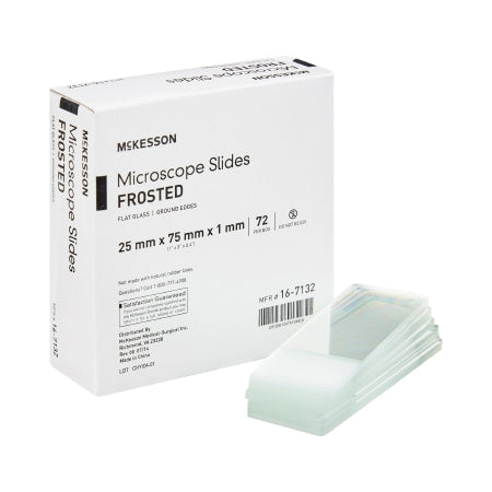 Microscope Slide McKesson 1 X 3 Inch X 1 mm Frosted End