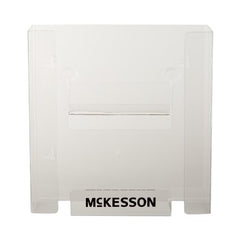 Glove Box Holder McKesson Horizontal or Vertical Mounted 2-Box Capacity Clear 4 X 10 X 10-3/4 Inch Plastic