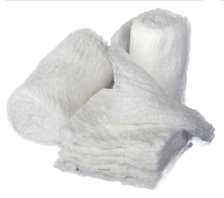 Cardinal Fluff Bandage Roll Dermacea™ Gauze 6-Ply 4-1/2 Inch X 4-1/10 Yard Roll Shape Sterile