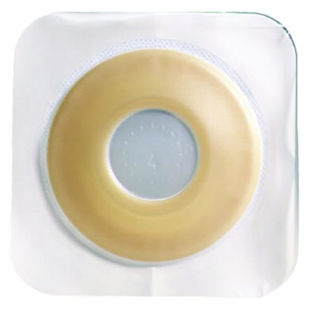 Convatec Ostomy Barrier Sur-Fit Natura® Pre-Cut, Extended Wear Durahesive® White Tape 57 mm Flange Sur-Fit® Natura® System Hydrocolloid 1-3/4 Inch Opening 5 X 5 Inch