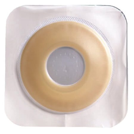 Convatec Ostomy Barrier Sur-Fit Natura® Pre-Cut, Extended Wear Durahesive® White Tape 57 mm Flange Sur-Fit® Natura® System Hydrocolloid 1-3/4 Inch Opening 5 X 5 Inch