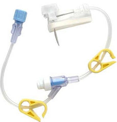 Smiths Medical Huber Infusion Set Gripper® Plus 20 Gauge 1-1/4 Inch 8 Inch Tubing Split Septum Y-Site Port - M-465525-1958 - Each