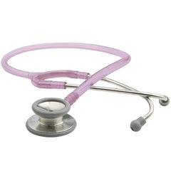American Diagnostic Corp Classic Stethoscope Adscope® 603 Pink 1-Tube 22 Inch Tube Double-Sided Chestpiece