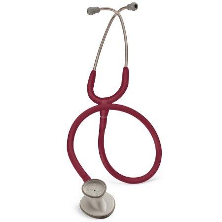 3M Classic Stethoscope 3M™ Littmann® Lightweight II S.E. Burgundy 1-Tube 28 Inch Tube Double-Sided Chestpiece