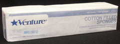Tidi Products Cotton Filled Gauze Sponge Venture™ Cotton Filled Gauze 8-Ply 3 X 3 Inch Square NonSterile