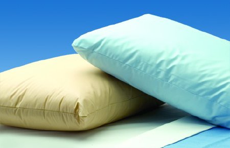 The Pillow Factory Division Bed Pillow 19 X 25 Inch Blue Reusable