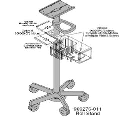 GE Healthcare Rolling Stand - M-467936-3672 - Each