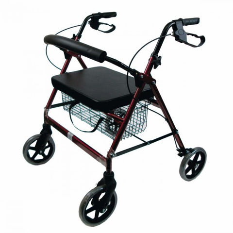 Extra Wide Heavy Duty Steel Bariatric Rollator