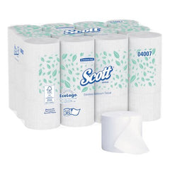 Kimberly Clark Toilet Tissue Scott® Essential White 2-Ply Standard Size Coreless Roll 1000 Sheets 3-9/10 X 4 Inch - M-467985-4388 - Case of 36