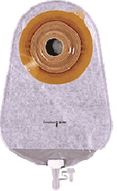 Coloplast Urostomy Pouch Assura® One-Piece System 10-3/4 Inch Length 3/4 to 1-1/4 Inch Stoma Drainable Convex, Trim To Fit