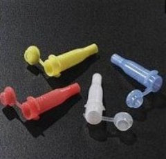 Globe Scientific Sample Cup Clear, Plastic, With Lid For Cobas Mira Anaylzers