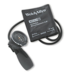 Welch Allyn Aneroid Sphygmomanometer with Cuff Tycos® 1-Tube Pocket Size Hand Held Adult Large Cuff
