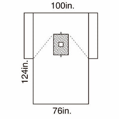 O&M Halyard Inc Surgical Drape Breast Drape 100 W X 76 W X 124 L Inch Sterile