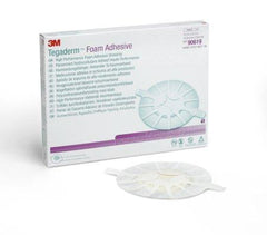 3M Foam Dressing 3M™ Tegaderm™ High Performance 5-1/2 X 5-1/2 Inch Heel Adhesive with Border Sterile