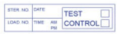 Steris Pre-Printed Label Barkley® Communication Fill In White Exp_Ster No_ Black Safety and Instructional - M-472084-1557 - Box of 4