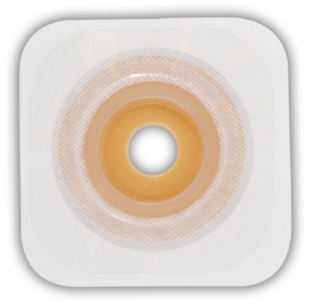 Convatec Ostomy Barrier Esteem synergy® Trim to Fit, Extended Wear Durahesive® White Tape 100 mm Flange Hydrocolloid 7/8 to 1-1/4 Inch Opening 4 X 4 Inch