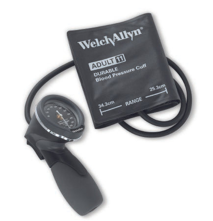 Welch Allyn Aneroid Sphygmomanometer with Cuff Tycos® 2-Tube Pocket Size Hand Held Adult Large Cuff