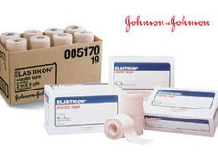 Johnson & Johnson Consumer Elastic Tape Elastikon® Cotton 1 Inch X 2-1/2 Yard White NonSterile