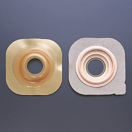 Hollister Ostomy Barrier New Image™ FlexWear™ Pre-Cut, Standard Wear Without Tape 57 mm Flange Red Code System 1-1/8 Inch Opening