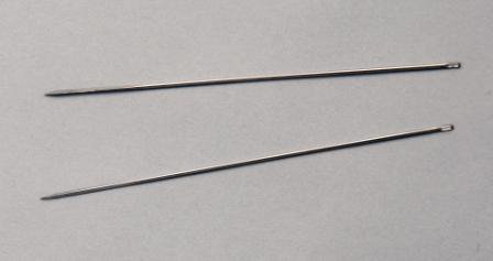 Suture Needle Richard-Allan® Straight Cutting Edge Needle Keith Abdominal Type Size 4 Needle