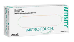 Ansell Exam Glove Micro-Touch® Affinity® Medium NonSterile Polychloroprene Standard Cuff Length Textured Fingertips Green Chemo Tested - M-475593-4022 - Case of 10