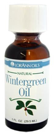 Lorann Oils Essential Oil Wintergreen Oil Wintergreen Flavor 1 oz.