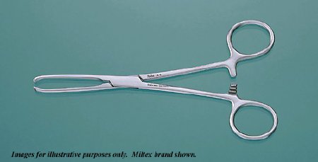 V. Mueller Rongeur Forceps V. Mueller® Ruskin 7-1/2 Inch Length OR Grade Stainless Steel NonSterile Ratchet Lock Spring Handle Angled Double Action 6 mm Wide Slightly Curved Jaws - M-822887-1569 - Each