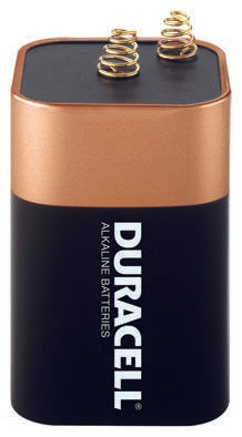 Duracell Alkaline Battery Duracell® Coppertop® 6V Disposable 1 Pack - M-476058-2657 - Case of 6