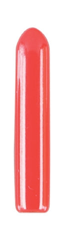 Miltex Instrument Tip Guard Tip-it™ 1/8 X 1 Inch, Size Code 4, Non-Vented, Red - M-476218-4162 - Pack of 50