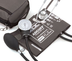American Diagnostic Corp Aneroid Sphygmomanometer Combo Kit Pocket Style Hand Held Size 11 Nylon Cuff 21 Inch Stethoscope Tube Dual Head Stethoscope