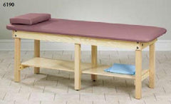Clinton Industries Bariatric H-Brace Treatment Table Bariatric Series Fixed Height 600 lbs. Weight Capacity