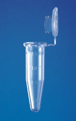 Fisher Scientific Eppendorf® Flex-Tube® Microcentrifuge Tube Conical Bottom Plain 10 X 38 mm 1.5 mL Without Color Coding Hinged Snap Cap Polypropylene Tube