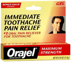 Dennison Pharmaceuticals Oral Pain Relief Orajel® 20% Strength Benzocaine Oral Gel 0.42 oz.