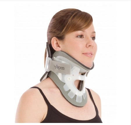 DJO Rigid Cervical Collar ProCare® Transitional 172 Preformed Pediatric (1 to 3 Years) Size Ped-3, Child Toddler Two-Piece / Trachea Opening 2 Inch Height 11-1/2 to 14 Inch Neck Circumference