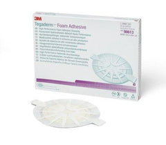 3M Foam Dressing 3M™ Tegaderm™ High Performance 5-5/8 X 6-1/8 Inch Oval Adhesive with Border Sterile