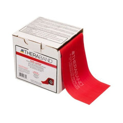 Performance Health Exercise Resistance Band Thera-Band® Red 4 Inch X 25 Yard Medium Resistance