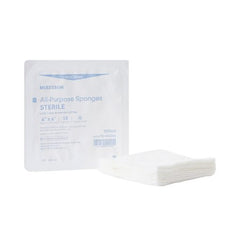 Nonwoven Sponge McKesson Cotton 4-Ply 4 X 4 Inch Square Sterile