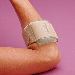 Patterson Medical Supply Elbow Armband Aircast® Adult Strap Closure Tennis Left or Right Elbow Blue