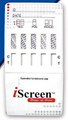 Abbott Rapid Dx North America LLC Drugs of Abuse Test iScreen® 5-Drug Panel AMP, COC, mAMP/MET, OPI, THC Urine Sample 25 Tests