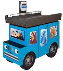 Clinton Industries Pediatric Exam Table with Scale Fun Series Fixed Height 40 lbs. Weight Capacity