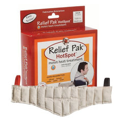 Fabrication Enterprises Moist Heat Therapy Pad Relief Pak® HotSpot® Contour Neck Fabric Reusable