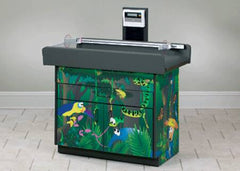 Clinton Industries Pediatric Exam Table with Scale Imagination Series Fixed Height 40 lbs. Weight Capacity