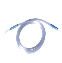 Amsino International Suction Connector Tubing AMSure® 1-1/2 Foot Length 0.188 Inch ID Sterile Tube to Tube Connector Clear NonConductive PVC - M-483596-1956 - Each