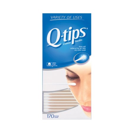 Unilever Swabstick Q-Tip® Cotton Tip Cotton Shaft 3 Inch NonSterile 170 per Pack