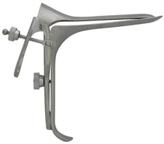BR Surgical Vaginal Speculum BR Surgical Pederson NonSterile Surgical Grade German Stainless Steel Medium Double Blade Duckbill Reusable Without Light Source Capability - M-484253-1014 - Each